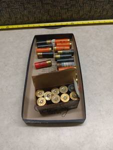 lot 292 image: 12 Gauge Shotgun Shell Lot - Winchester Defender, Fiocchi, Federal Mixed Brands