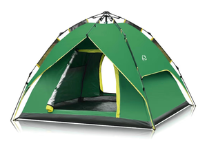 lot 19483 image: Automatic Tent Waterproof Double-Layer pop-up Hydraulic Tent Outdoor Picnic Camping - Retail $49