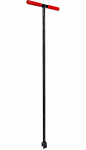lot 19500 image: 36 Water Meter Key - Steel T Handle, Water Key Shut Off Tool with U-shaped head - Retail $39