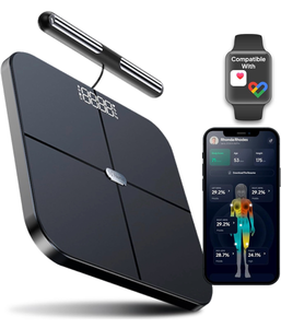 lot 19522 image: The Body Pod - Home Body Analyzer and Free Bluetooth App - 45 Key Health Metrics - Accurate Personalized Data - Body Composition Scale - Smart Scale for Body Weight - Retail $229
