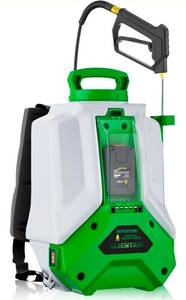 lot 19577 image: Battery Backpack Sprayer, Battery Powered Backpack Sprayer 3665 PSI for Low Budget in Lawn and Garden 4GL for Watering - Retail $249