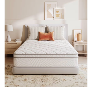 lot 19612 image: Sweetnight 10 Inch Twin Mattress in a Box with Comfort Foam, Individually Wrapped Pocket Innerspring for Motion Isolation & Pain Relief, CertiPUR-US Certified Twin Size Mattresses - Retail $126