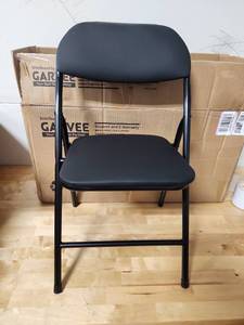 lot 19706 image: Garvee 6 Pc. Kids Chairs, Black - Retail $0