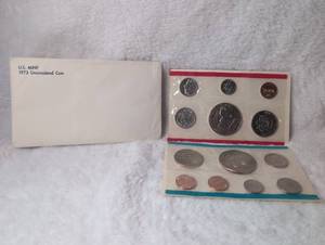 lot 100 image: 1973 US Mint Uncirculated Coin Set