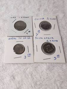lot 110 image: International Coin Collection Set of 4 Countries - 4 Coins