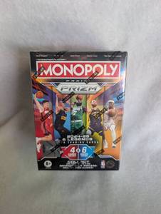 lot 551 image: 2024-25 Panini Prizm Monopoly NBA Trading Cards Booster Box- Sealed