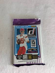 lot 556 image: 2025 Panini Donruss NFL Football Trading Card Pack- Sealed