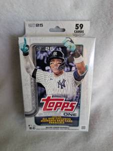 lot 558 image: 2025 Topps Series One Baseball Cards Pack - 59 Cards with Exclusive Parallel- Sealed