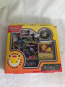 lot 600 image: Pokemon Day 2026 Collection Box with Pikachu Promo Card- Sealed