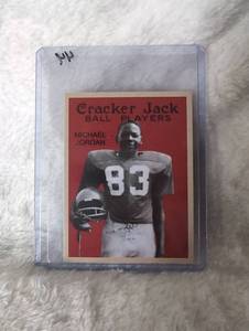 lot 1999 image: Michael Jordan Cracker Jack Card
