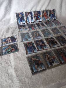 lot 2000 image: Topps NBA Basketball Rookie Cards Collection - Alex Sarr, Derek Queen, Asa Newell, Nikola Jokic, Deandre Ayton, Liam McNeeley - 27 ct&nbsp