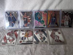 lot 2001 image: Panini Mosaic NBA Basketball Card Collection- 9 ct