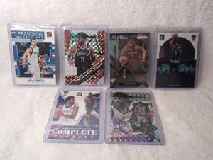 lot 2006 image: NBA Basketball Trading Card Collection - 6 ct - Kyrie Irving, Luka Doncic Modern Cards
