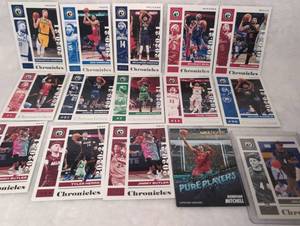 lot 2018 image: 2020-21 Panini Chronicles NBA Basketball Cards Collection - 15 ct