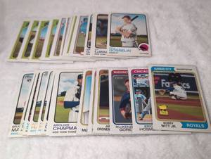 lot 3016 image: Mixed Baseball Card Collection Lot - 31 ct - Including Bobby Witt Jr and Eric Hosmer