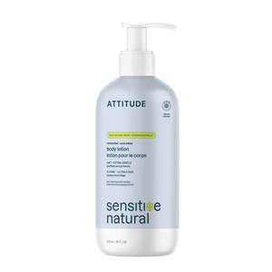 lot 3713 image: ATTITUDE Body Lotion for Sensitive Skin with Oat, EWG Verified, Dermatologically Tested, Vegan, Extra Gentle, Unscented, 16 Fl Oz - Retail $17