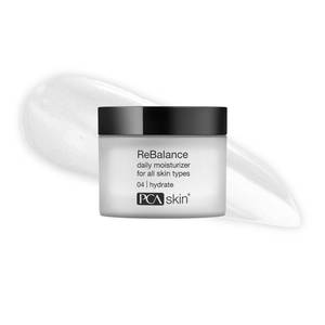 lot 3730 image: PCA SKIN ReBalance Sensitive Moisturizer for Face - ReBalance Daily Face Moisturizer, Creamy, 1.7 fl oz Jar - Retail $63