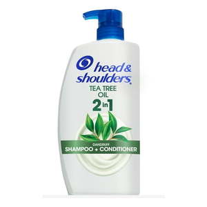 lot 3745 image: Head & Shoulders 2 in 1 Shampoo Conditioner  Tea Tree Oil  32.1 oz - Retail $23