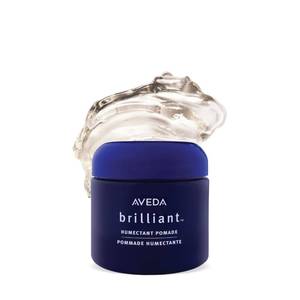 lot 3751 image: Aveda Brilliant Humectant Pomade  Enhances Curl  Adds Shine and Definition  for Wavy, Curly & Coily Hair Types  Jasmine, Rose, Clove Aroma  2.5 Ounce - Retail $35