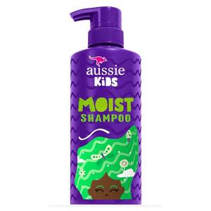 lot 3823 image: Aussie Sulfate-Free Kids Moist Shampoo - 16 fl oz Moisturizing &amp Detangling, For All Hair Types, Paraben-Free, Tropical Scent&nbsp
