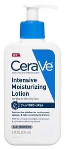 lot 3827 image: CeraVe Intensive Moisturizing Lotion 8 Oz  - Retail $12