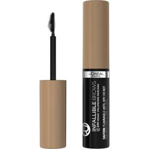 lot 3868 image: LOreal Paris Infallible Volumizing 24H Wear Brow Mascara, Long Lasting Eyebrow Makeup for 2X Fuller Eyebrows, 7.0 Blonde, 0.13 Fl Oz - Retail $12