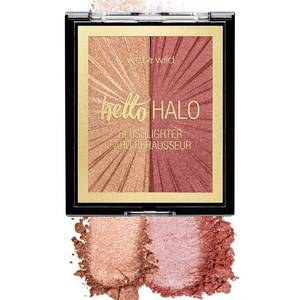 lot 3886 image: Wet n Wild MegaGlo Blushlighter, Blendable Blush &amp Highlighter Set, Shimmery Metallic Finish, Flash Me&nbsp