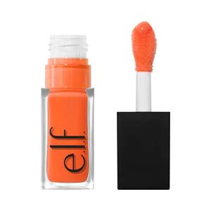 lot 3933 image: e.l.f. Glow Reviver Plumping Lip Oil, Tinted Lip Plumper For A High-Shine, Plump Finish, Infused With Jojoba Oil, Vegan &amp Cruelty-Free, Dreamsicle&nbsp