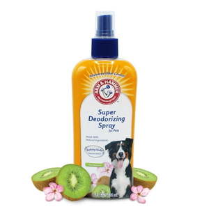 lot 3941 image: Arm &amp Hammer Super Deodorizing Dog Spray Kiwi Blossom 8oz.&nbsp