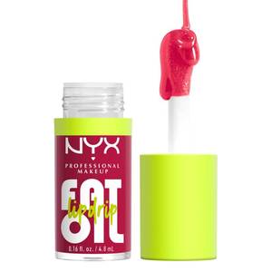 lot 3959 image: NYX PROFESSIONAL MAKEUP Fat Oil Lip Drip, Moisturizing Lip Oil Gloss, Vegan Tinted Formula, Up to 12 HR Hydration - Newsfeed (Rose Nude)&nbsp