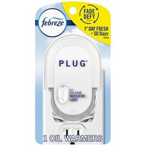 lot 3982 image: Febreze Plug In Air Freshener  Odor-Fighting Scented Oil Refill  Warmer Device