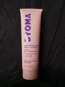 lot 3993 image: BYOMA Sensitive Skin Body Lotion 3.28 Fl Oz Travel Size&nbsp