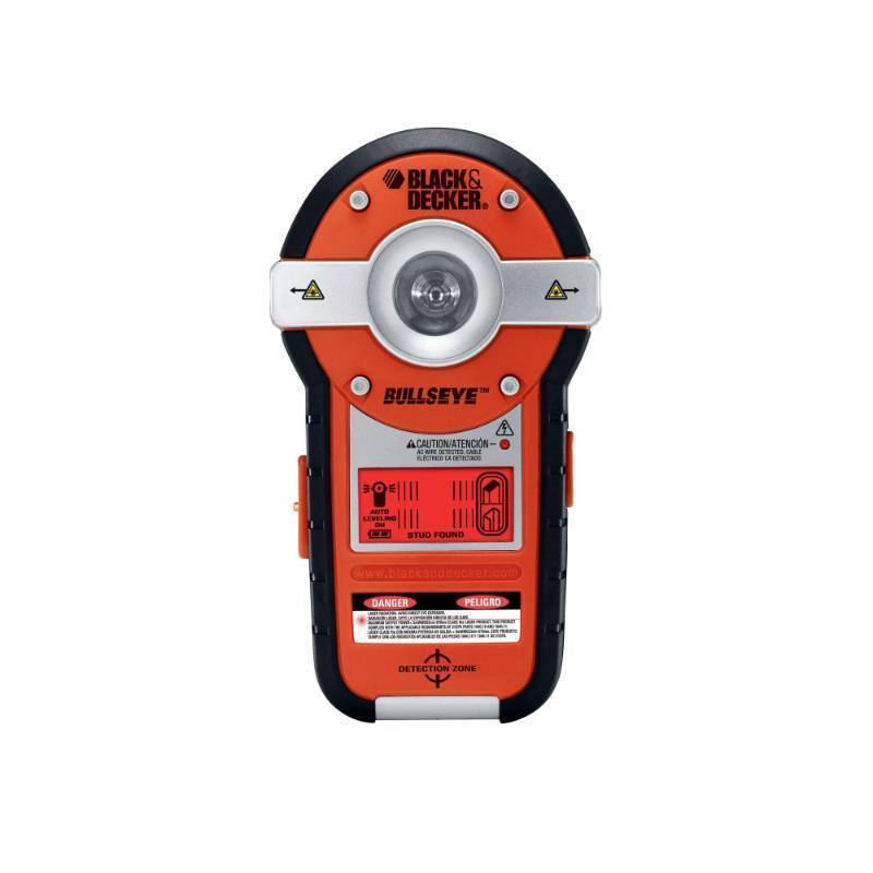 lot 26521 image: BLACKDECKER Line Laser, Auto-leveling with Stud Finder (BDL190S). LASER DOES NOT WORK. STUD FINDER WORKS. - Retail $54