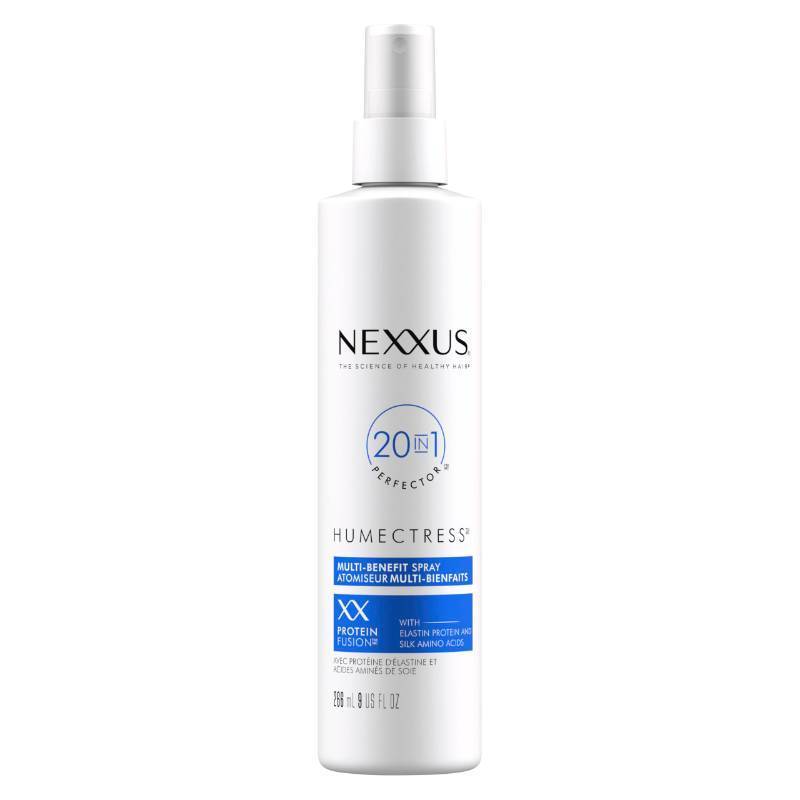 lot 27152 image: Nexxus Humectress Hair Conditioner 20-in-1 Perfector Leave In Spray for Dry Hair Powered by Polysoft Hydrator Technology with Tri-lipids 9 oz - Retail $21