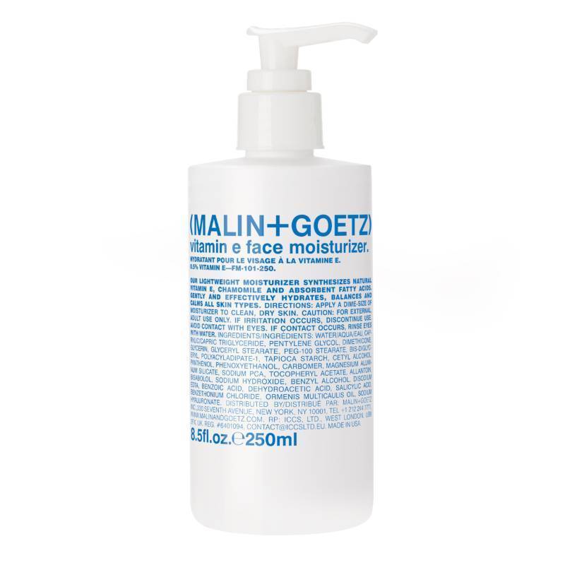 lot 56834 image: MALINGOETZ Vitamin E Face Moisturizer  Lightweight Hydrating Daily Face Cream Balancing All Skin Types  Fragrance-Free, Vegan  8.5 Fl Oz - Retail $94