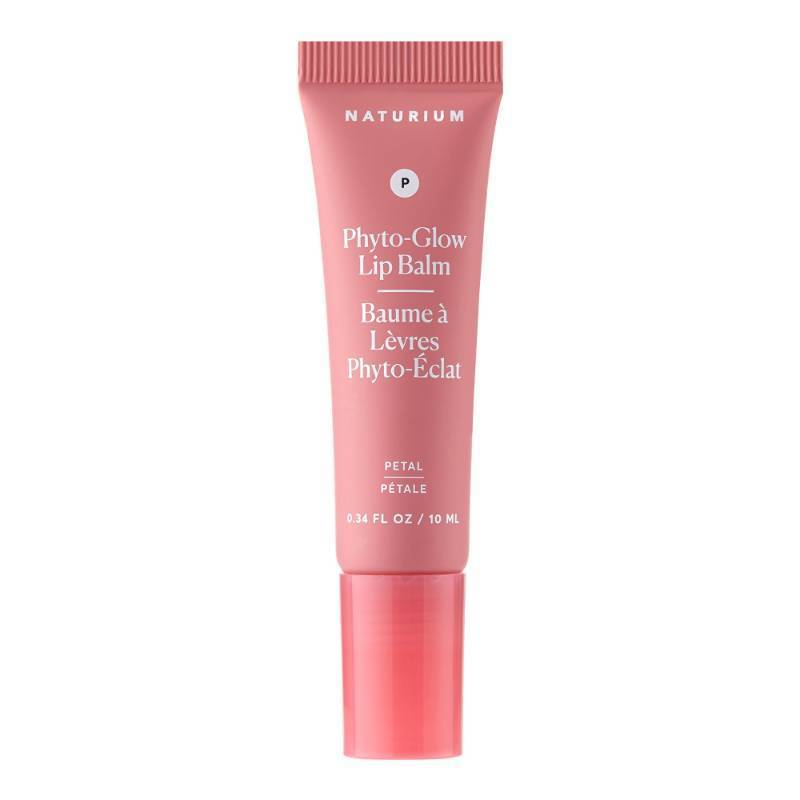 lot 56839 image: Naturium Phyto-Glow Lip Balm, Hydrating Lip Care with a Glossy Finish, 0.34 oz Petal - Retail $10