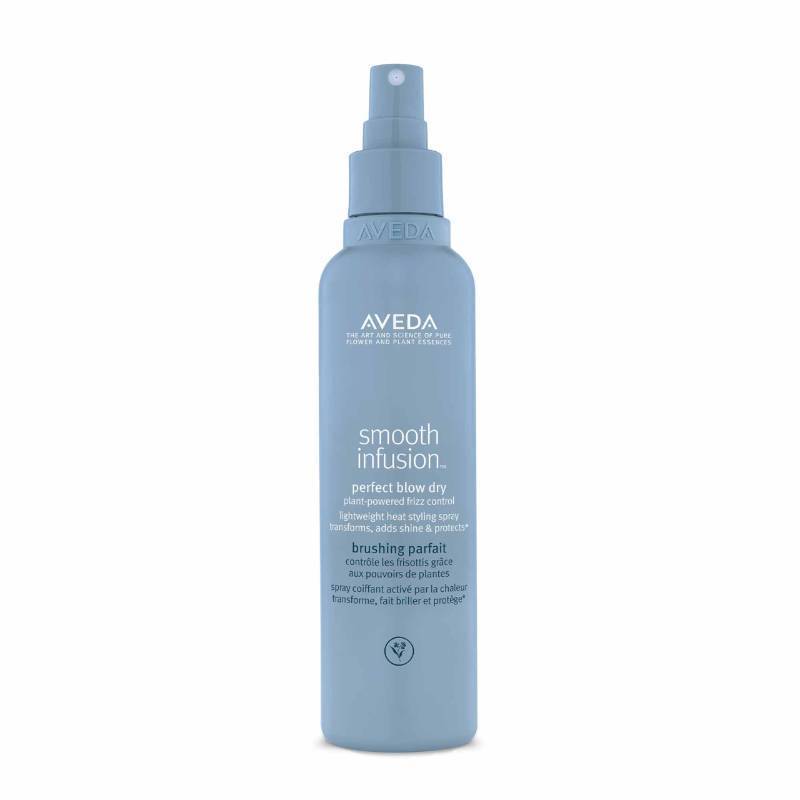 lot 56851 image: Aveda Smooth Infusion Perfect Blow Dry  Blowout Spray for Sleek, Straight Hair  72 Hours of Anti-Frizz Protection  Silicone Free  95% Naturally Derived, 6.7 Fl Oz - Retail $37