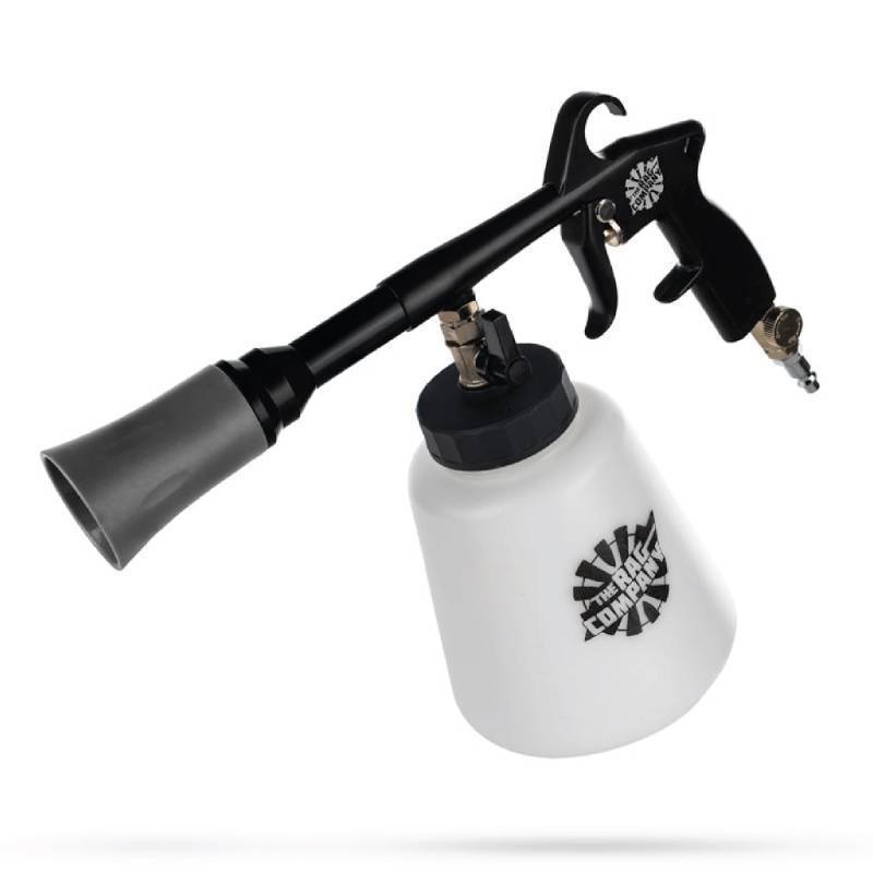 lot 16259 image: The Rag Company - Ultra AIR Blaster Plus - Deep Clean Interior Detailing Tool Air and Liquid Combo Durable Metal Design Trigger Operated - Black - Retail $60