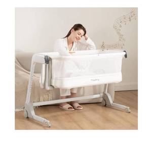 lot 5583 image: Maydolly Baby Bassinet, Smart Crib, Automatic Cry Detection and Response, Rocking Bassinet