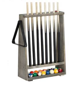 lot 5597 image: Freestanding Billiards Storage Rack