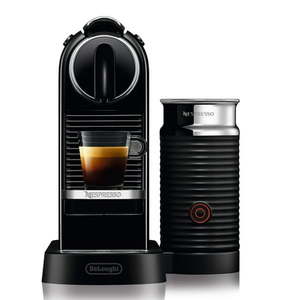 lot 5627 image: Nespresso CitiZ & Milk Espresso Machine by De Longhi with Aeroccino  Black
