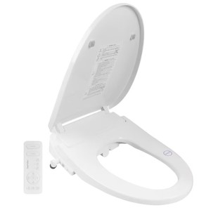 lot 5611 image: DeerValley Smart Heated Bidet Toilet Seat Elongated