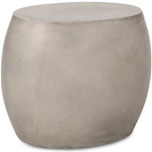 lot 5613 image: Christopher Knight concrete Outdoor Oval side table