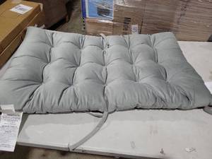 lot 5645 image: Cushion 34x20x3 grey