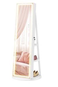 lot 5658 image: LED Jewelry Cabinet Standing