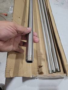 lot 5683 image: 12 inch Threaded pipe 42 long