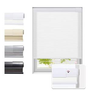 lot 5699 image: Tonature No Drill Cellular Shades for Indoor Windows, Thermal Insulating & Noise Reducing Honeycomb Blinds, Cordless Free Stop Blinds Light Filtering, White,48 12 W x 64 H