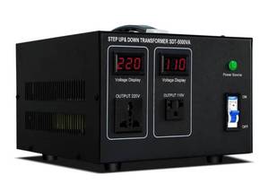lot 5770 image: Step DownUp Transformer 220v to 110v, 5000W Voltage Converter 110 to 220 Heavy Duty Power Transformer