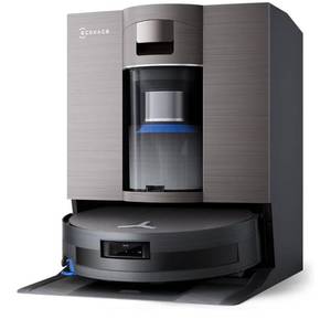 lot 785 image: ECOVACS DEEBOT X11 OmniCyclone Robot Vacuum and Mop, Bagless 60-Day Station, 19,500Pa Suction, GaN Fast Charging for Large Homes, Self-Washing Roller Mop, Zero-Tangle for Pet Hair, Smart Navigation