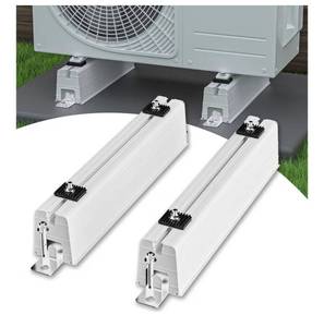 lot 5799 image: Floor Mounting Base Pad Mini Split Condenser Pad 19.68, ABS Anti-Vibration Mini Split Pad, Mini Split Stand Ground Mount for Air Conditioner Condensers Heat Pump System,24000-72000 BTU